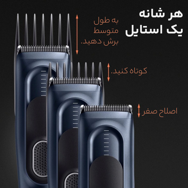 ماشین اصلاح موی سر و صورت شارژی براون مدل HC5350