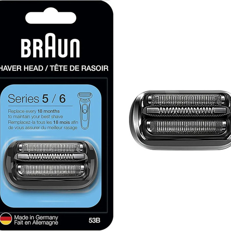 تیغ و شبکه ریش تراش براون Braun مدل 53b