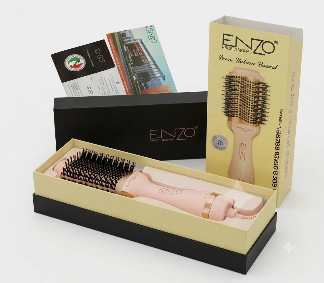 برس سشواری و حالت‌دهنده حرفه‌ای انزو مدل ENZO EN-6209